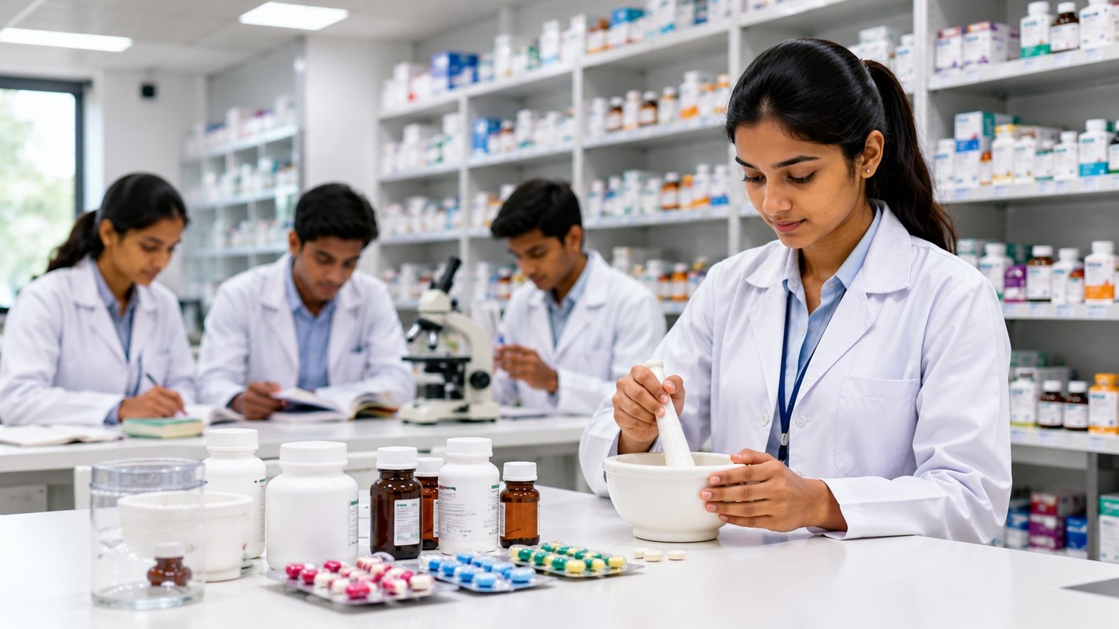 Latur College of Pharmacy, Hasegaon. admission poster